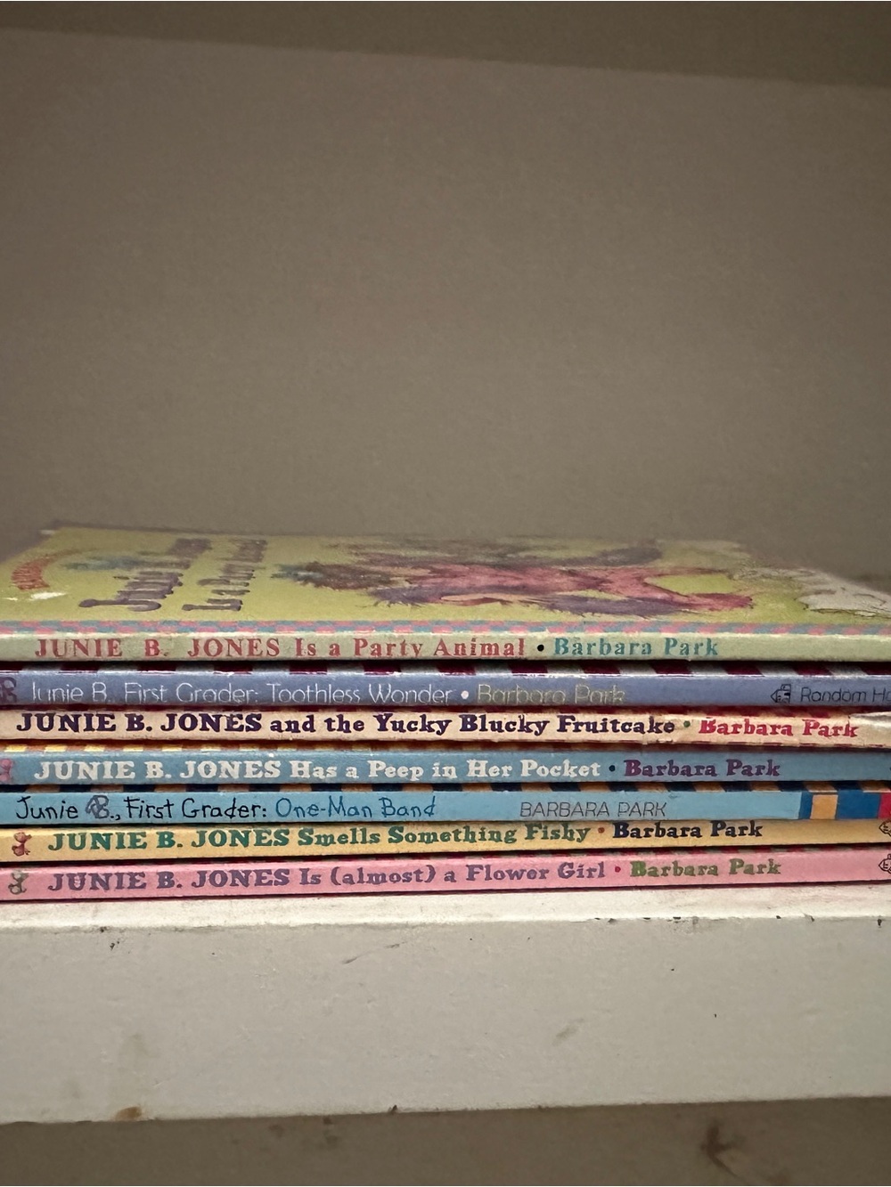 Junie B. Jones Book Vintage Collection - Lot of 7 Books – Barbara Park